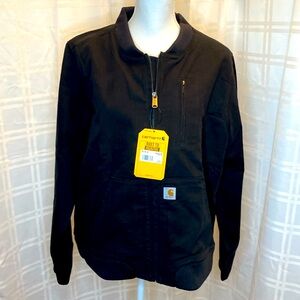 Carhartt Rugged Flex Canvas Bomber Jacket BRAND NEW Size Extra Large Black